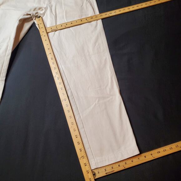 Adam Mar Men's Size 30X29 Casual Chino Pant 100% Cotton Beige - Picture 3 of 8